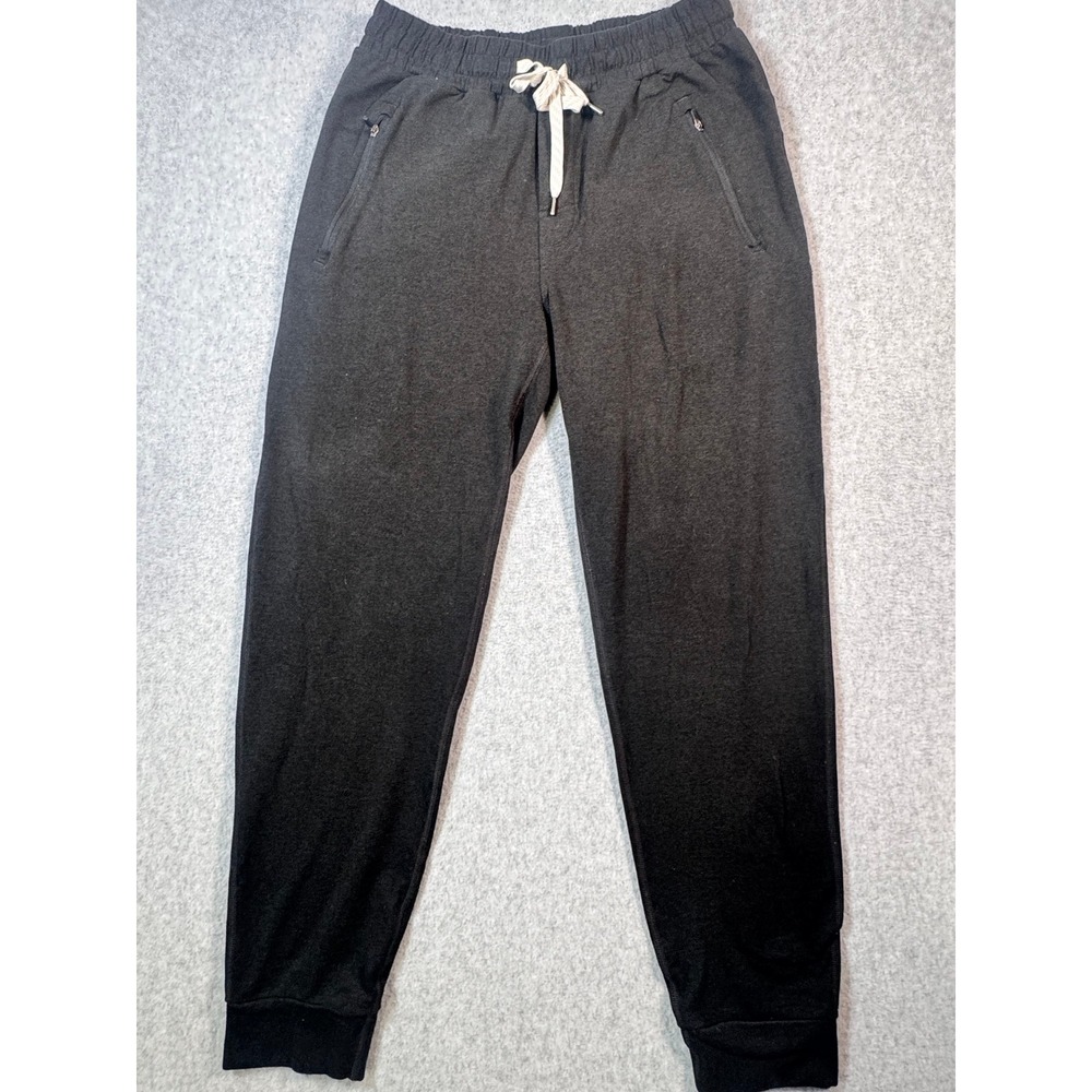 Vuori Ponto Performance Joggers Mens Medium Charcoal Gray Heather V438 Pants